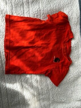 Boys Carhartt Bright Orange Short Sleeve Tee